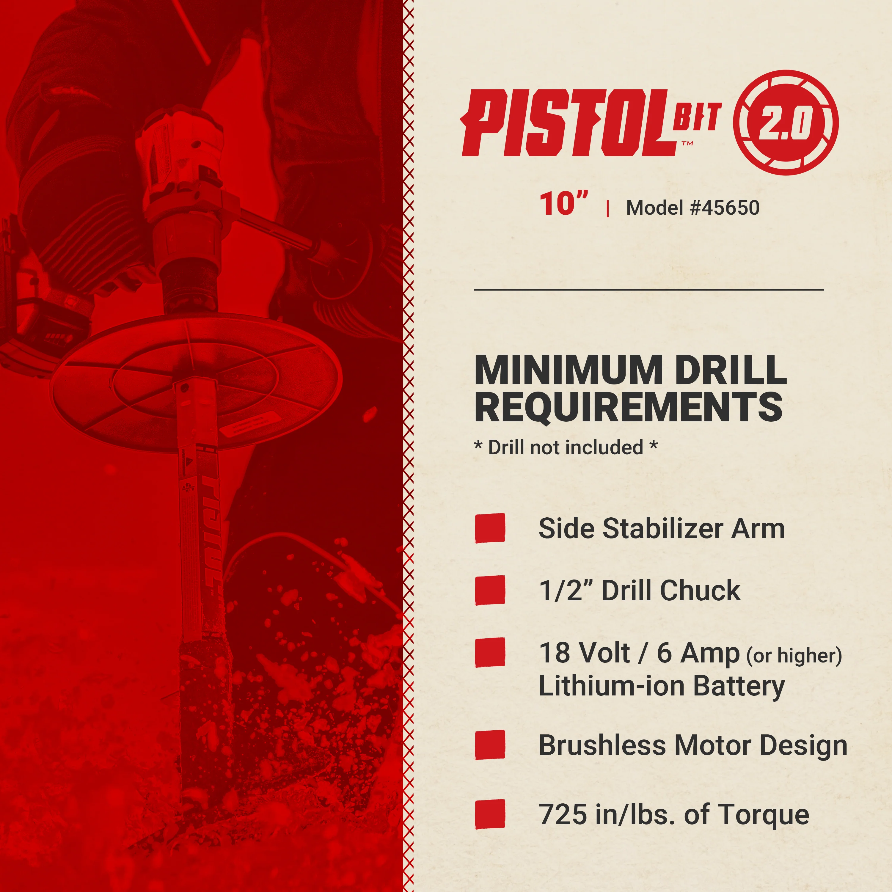 10" Pistol Bit 2.0 - Image 10