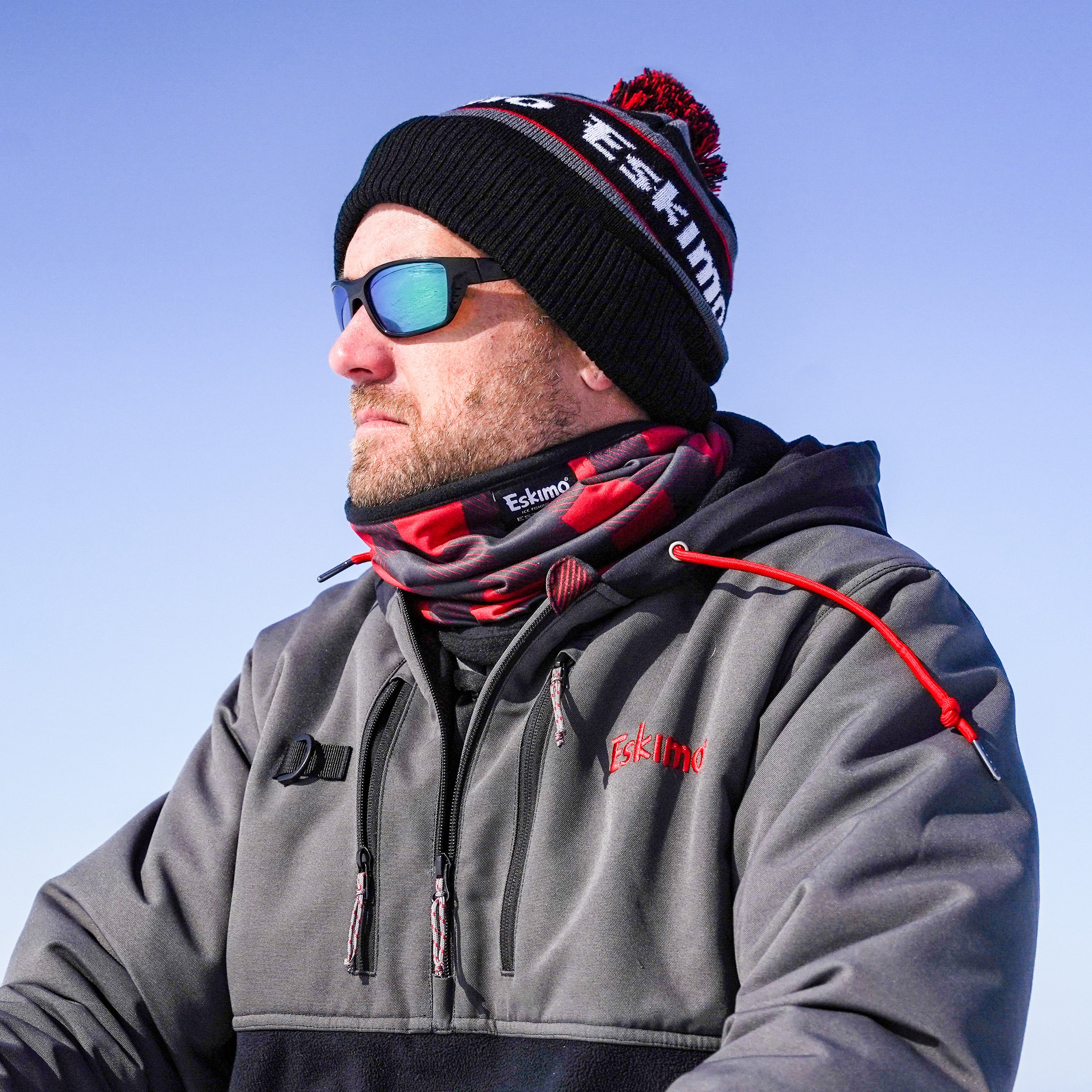 Buffalo Plaid Neck Gaiter - Image 3