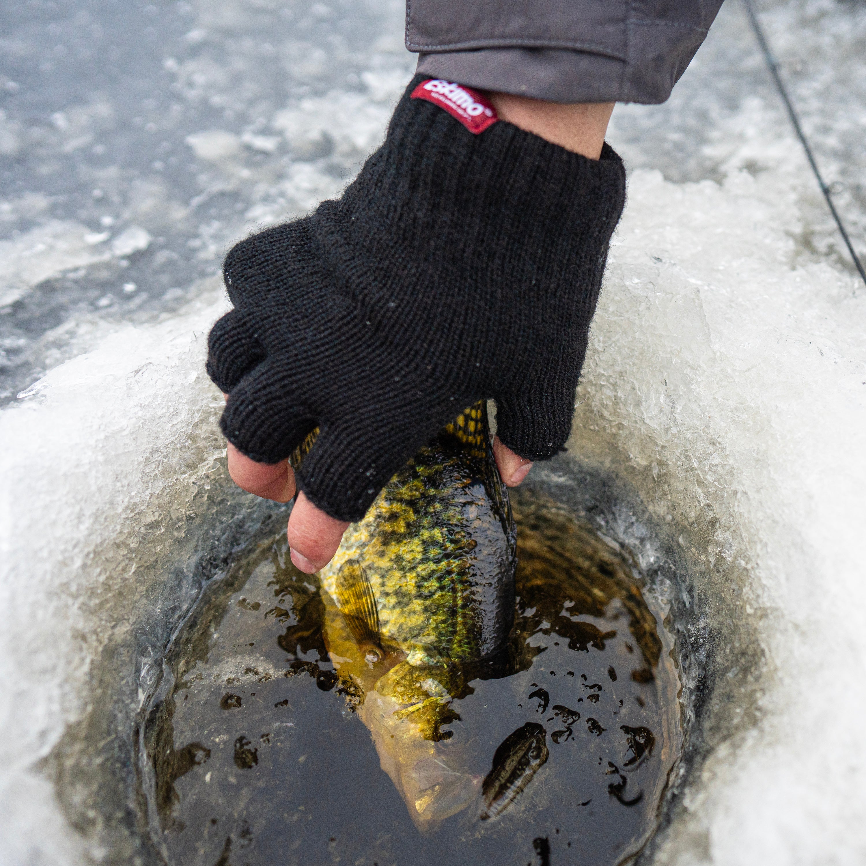 Fingerless Wool Gloves - Image 3