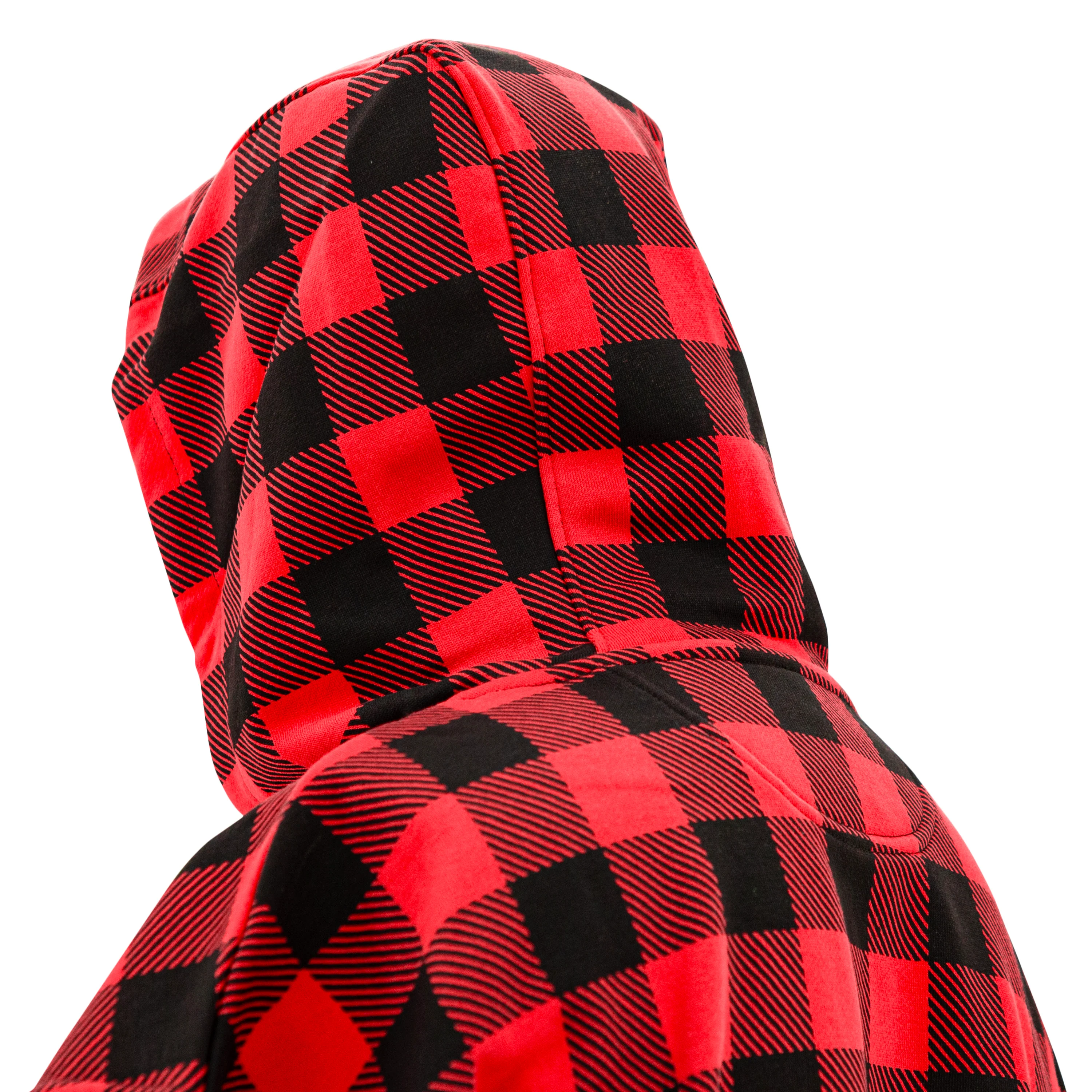 Retro Buffalo Plaid Hoodie - Image 7